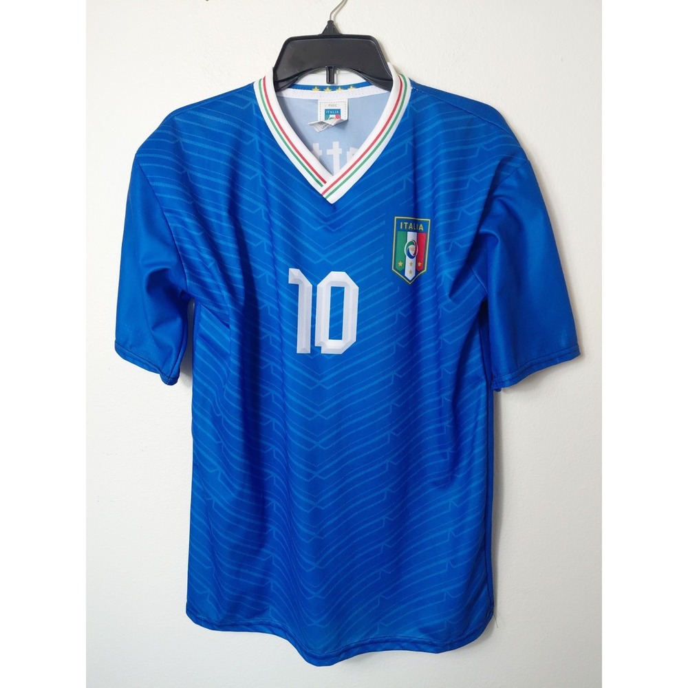 Vintage Jersey italia #10 Cassano Euro Jersey shirt Sz L FIGC